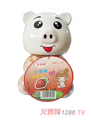 吉牯利小蛋酥草莓味