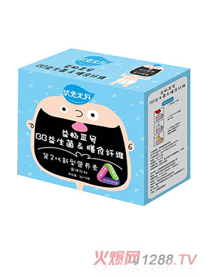 优爱米科益生菌膳食纤维营养素盒装