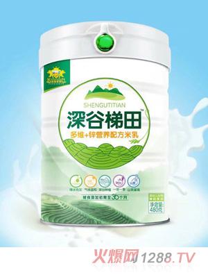 金盾愛(ài)嬰深谷梯田多維+鋅營(yíng)養配方米乳