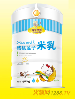 欧贝米拉核桃莲子米乳铁听