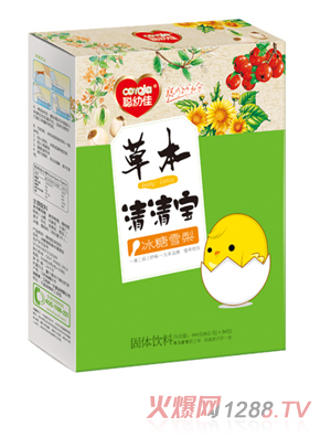 聪幼佳草本清清宝-冰糖雪梨盒装