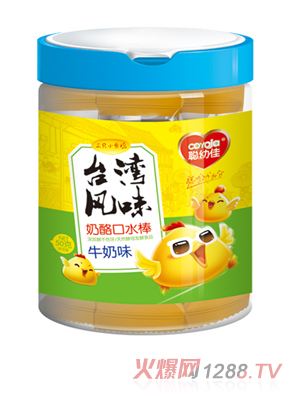 聪幼佳奶酪口水棒-牛奶味