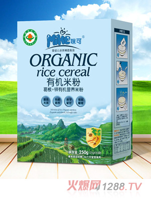 咪可葛根+鋅有機營(yíng)養米粉盒裝