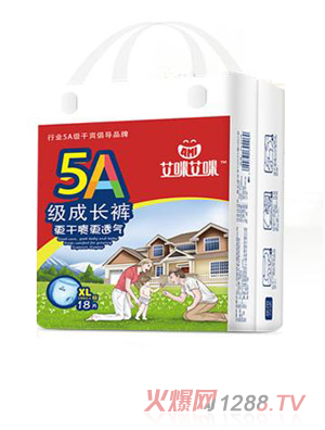 艾咪艾咪5A级拉拉裤 XL码18片