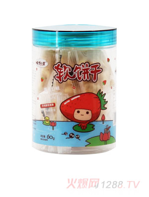 味佳小美草莓口味软饼干