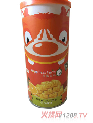 天使幸福農場(chǎng)字母餅干橙子味