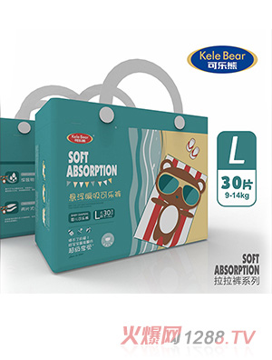 可乐熊拉拉裤L码