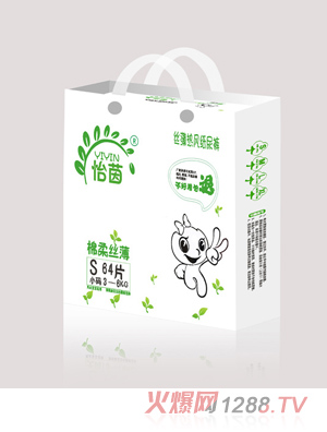 怡茵丝薄热风纸尿裤S84