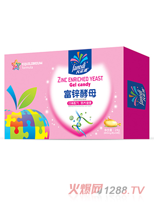 凡諾迪富鋅酵母凝膠糖果