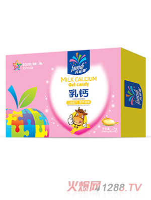 凡諾迪乳鈣凝膠糖果