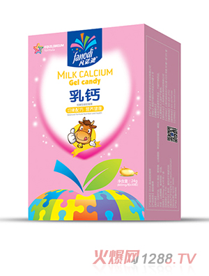 凡諾迪乳鈣凝膠糖果