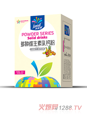 凡諾迪多種維生素乳鈣粉豎盒