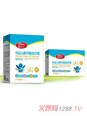 祺米儿AD双益元酵母膳食纤维营养包