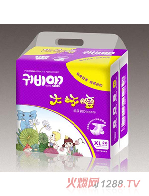 贵妃宝宝大环腰纸尿裤XL28