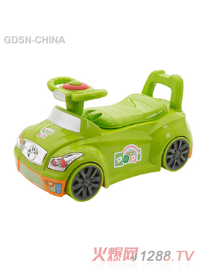 青蛙嘟迪小汽车座便器绿色