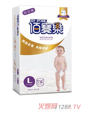 佰寶樂拉拉裤L码36片