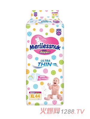 Merriesnuk歐氏紙尿褲XL碼44片