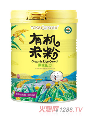 培康悠萃有机米粉-原味配方