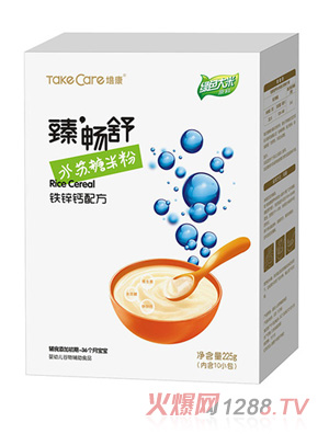 培康臻畅舒·水苏糖米粉-钙铁锌配方盒装