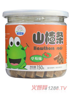 丽婴美山楂条（草莓味）