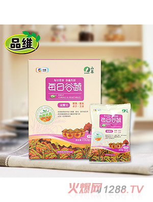 品維每日谷蔬盒裝（150克，亮紫日）