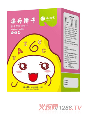 媽媽愛(ài)字母餅干-水果味
