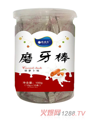媽媽愛(ài)磨牙棒-胡蘿卜味罐裝