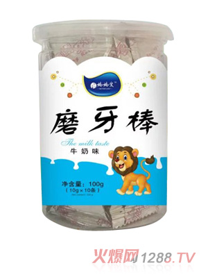 媽媽愛(ài)磨牙棒-牛奶味罐裝