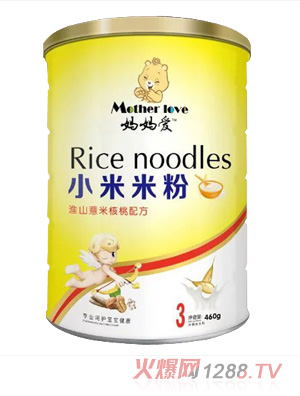 媽媽愛(ài)小米米粉-淮山薏米核桃配方