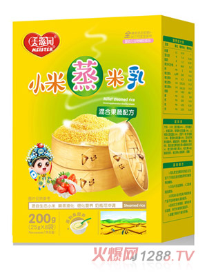 美滋園小米蒸米乳-混合果蔬配方