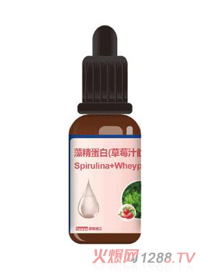 欧恩益藻精蛋白草莓汁饮液