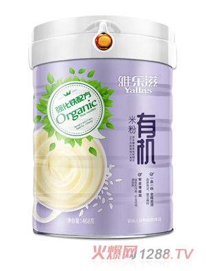 雅樂(lè )滋強化鐵配方有機米粉