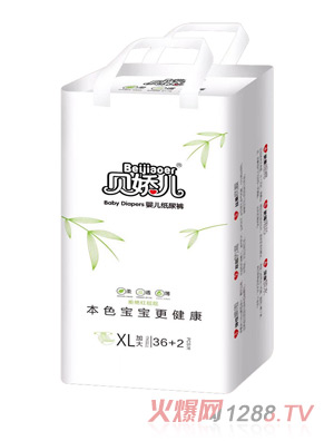 貝嬌兒本色嬰兒紙尿褲XL38