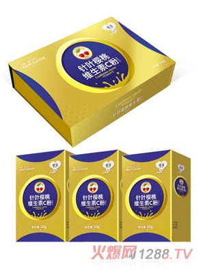 僮蓓針葉櫻桃維生素C粉高檔禮盒
