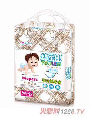 幼乐比纸尿裤(大包)M60