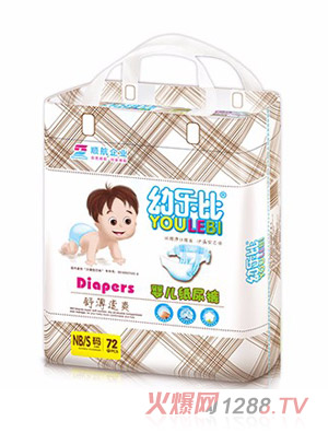 幼乐比纸尿裤(大包)S72
