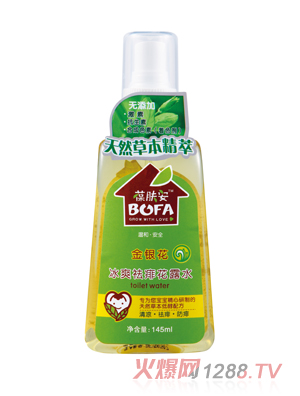 葆肤安金银花冰爽祛痱花露水145ml