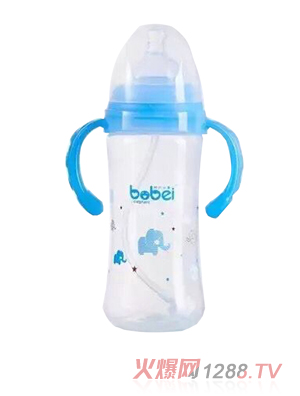 邦贝小象婴幼儿奶瓶蓝色