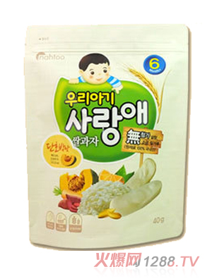 韩国那都米饼-大米+南瓜