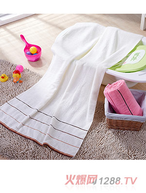 卡卡图-婴儿纯棉-提缎浴巾盖毯