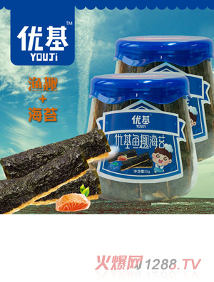 優(yōu)基優(yōu)基魚(yú)趣海苔35g罐