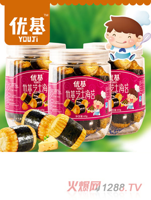 優(yōu)基罐裝芝士海苔60g