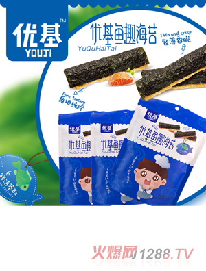 優(yōu)基魚(yú)趣海苔袋裝35g