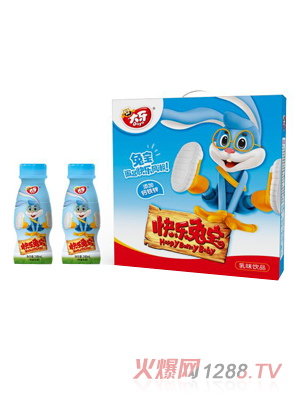大牙兔宝儿童乳味饮料