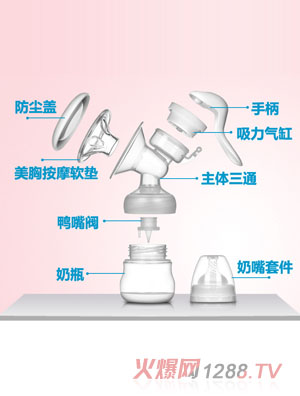 咪咪爱手压式强力奶奶器