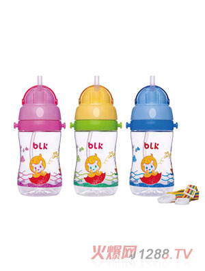 貝樂(lè )康晶透學(xué)生水杯350ml