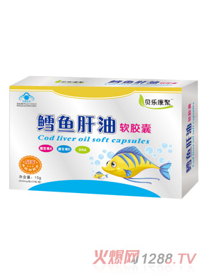 貝樂康聚鱈魚肝油-軟膠囊