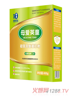 母爱英童初乳乳酸菌羊奶粉400g