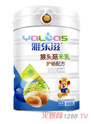 雅樂(lè )滋猴頭菇米乳-護暢配方