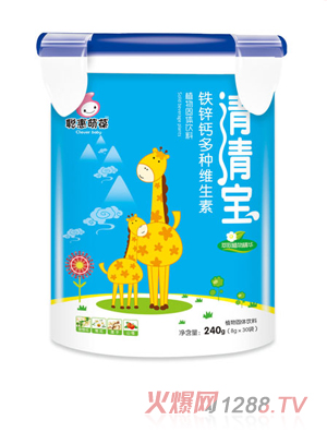 聰惠萌葆鐵鋅鈣多種維生素清清寶